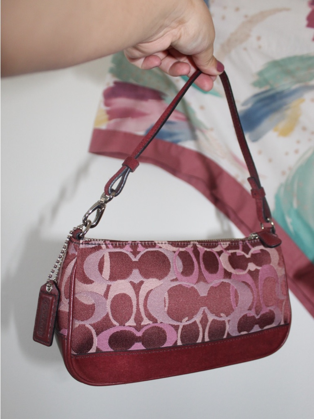Y2K Vintage Coach Demi Signature Purse ✨